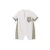 【商场同款】英氏婴儿衣服夏季透气速干男宝连体衣短袖月亮裆哈衣 商品缩略图4