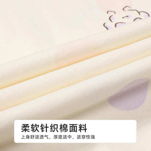 都市丽人女士特价棉质短袖套装薄32支CVC单面超值精选短袖类LHH6A1 商品图6