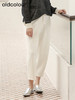 oldcolour春季新品时尚纯色气质百搭阔腿遮肉显瘦长裤女Q120708A1 商品缩略图4