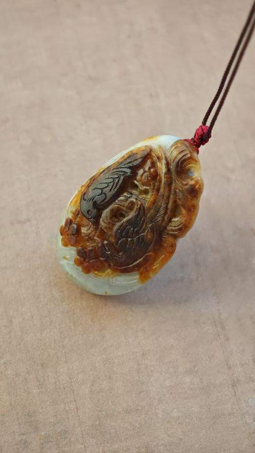 喜上梅梢·和田吊坠【嘉石576】 商品图3