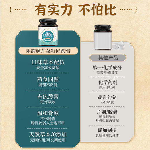 禾韵颜芹菜籽匠酸膏平衡酸值缓解身体不适降低关节平衡嘌呤 商品图4