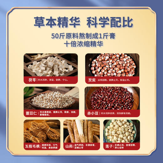 【问慈茯苓膏】问慈堂茯苓膏问慈堂泄湿膏官方正品 商品图1