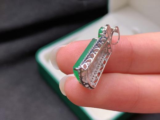 无事牌翡翠吊坠 商品图3