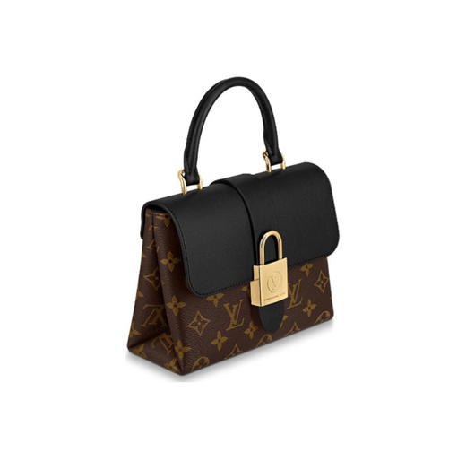 顶级免税版 VIP专柜体验 收到即官网同样 LV Locky bb老花锁头包 ，超级好搭 经典老花拼黑色，大方精致的锁头 又酷又有型，回头率百分之百 可以斜挎，可以手提，真的超级好用 商品图2