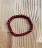 JS（小白）朱砂单圈手链（素圈） 商品缩略图0