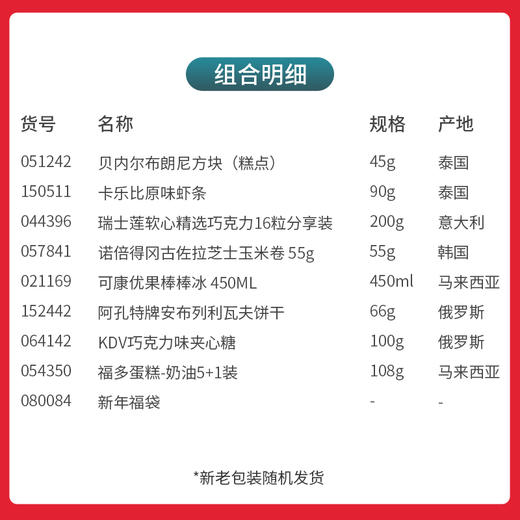 【年货节】蛇来运转春节福袋-119款 一键迎接年货好价 商品图1