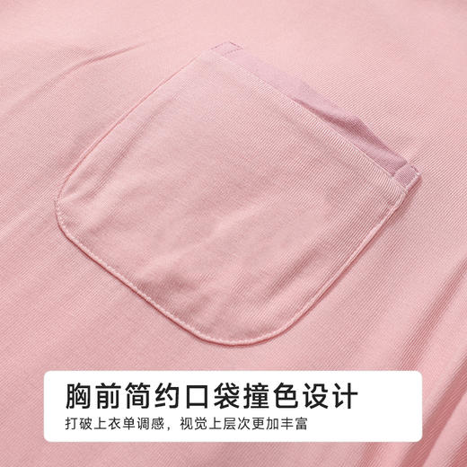 都市丽人女士特价棉质短袖套装薄针织人棉超值精选短袖类LHH6A6 商品图7