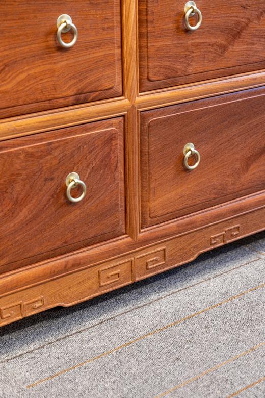 红桥红 | 家具严选  缅甸花梨（大果紫檀）【116药柜 收纳柜】 商品图3