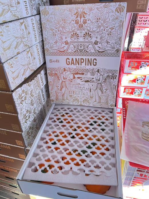 周四取货：【匠心级甘平礼盒】一盒8个左右，果肉丰满，果皮薄，细嫩化渣。 商品图9