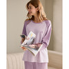 春秋季纯棉长袖套装宽松休闲加大码全棉家居服 A-5196  芬腾 商品缩略图3