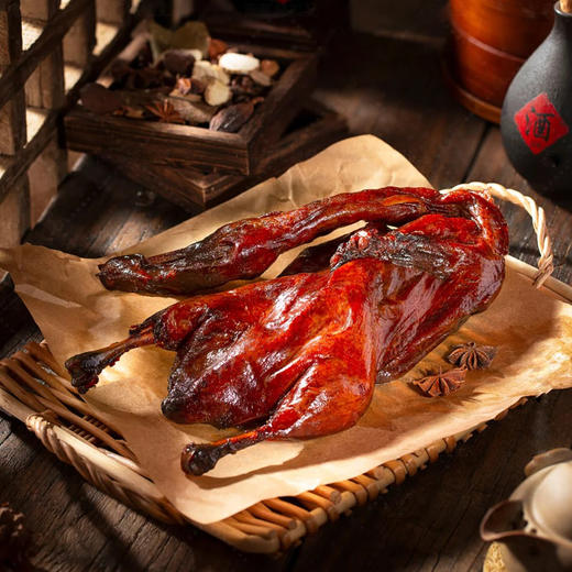 【喜乐元宵节【酱鸭】农家散养土鸭 手工酱制风干  700g/只 鲜香下饭 咸淡适中 切块蒸制25分钟即可 商品图5