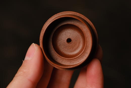 早期珍品｜老朱泥文人宫灯壶 全手工 约100ml 商品图3