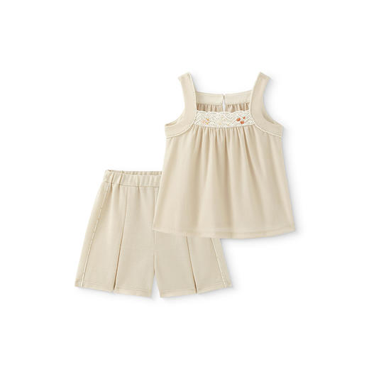 【商场同款】英氏童装夏季背心可爱女童套装透气夏季驱蚊上衣裤子 商品图4