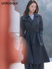 oldcolour春季新款韩系休闲简约气质宽松显瘦风衣外套女Q110405A1 商品缩略图0