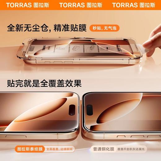 图拉斯 智贴系列轻巧版手机保护膜（高清两片装） 商品图2