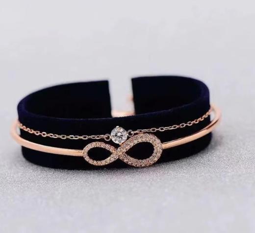 【顺丰发货】【限时拼团价】Swarovski施华洛世奇永恒爱意双层手链手镯 商品图6