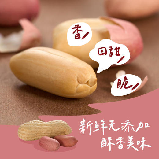 【特惠 保质期到2025/4/27到期介意慎拍】时怡鲜烤胶东大花生268g/袋*4 商品图8