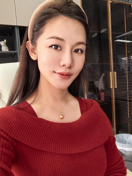 阮仕荣华系列  G18K金南洋金珍珠链牌  11-11.5mm    NY220608RHF 商品图7