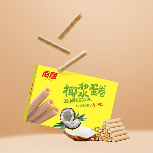 南国椰浆蛋卷180g 商品图0