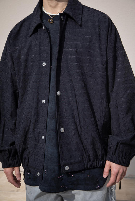 W512572095横纹提花夹克 商品图1