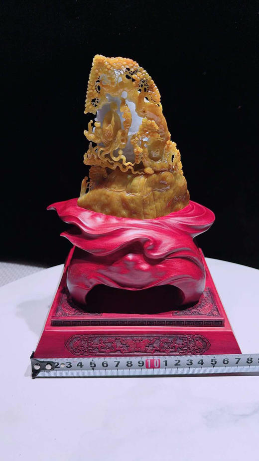 620808翡翠摆件【万佛朝宗】 商品图2