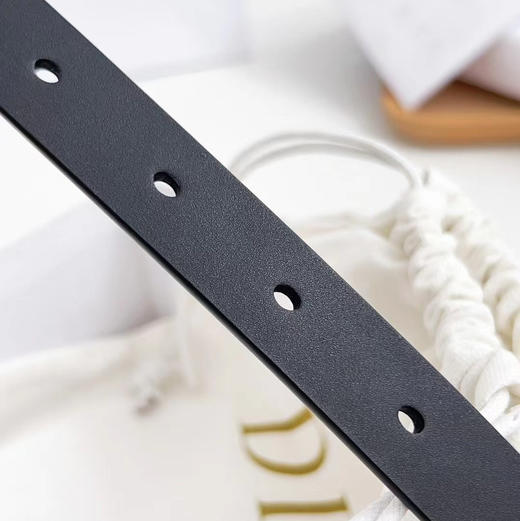 迪家女款复古做旧五金款腰带2cm金扣 商品图4