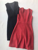 呢料连衣裙。 黑色S。M。 红色。S M L 自己备注颜色号码 商品缩略图1