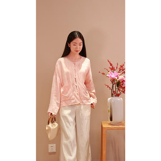 【抖音专属】海天霞•新中式上衣（25710009海天霞结缘款） 商品图2