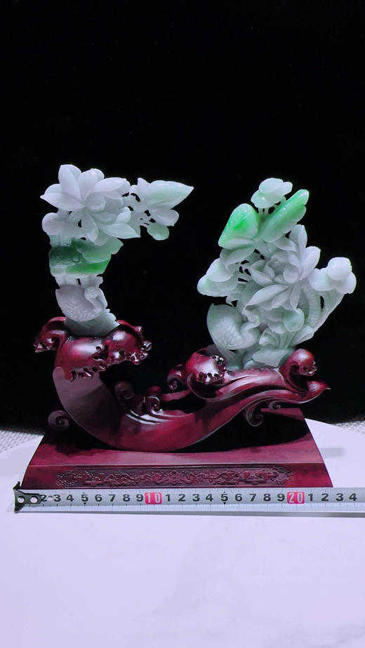 620807翡翠摆件【和和美美】 商品图2