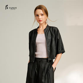 TANGY Collection/2025天意精品春季新品中国风女士莨绸外套
