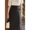 剩M/L 米思阳2026春季新款气质通勤OL半身裙不对称腰带遮肉显瘦裙子5027 商品缩略图4