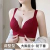 大胸显小胸提拉无痕内衣女收副乳聚拢上托防下垂调整型红色文胸罩2025新款小红书爆款 商品缩略图0