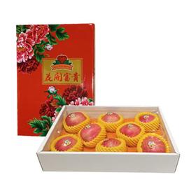 花闻富贵苹果礼盒8个装约6斤