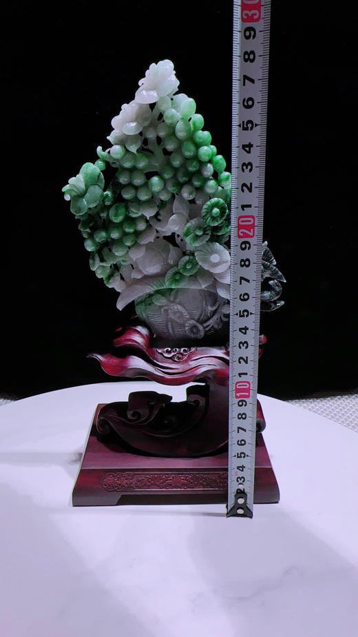 620805翡翠摆件【平安富贵】 商品图2