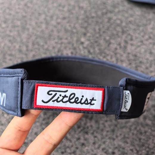 反季清货，正品Titleist PRO V1夏季无顶高尔夫球帽，快干材质。均码头围可调。 商品图5