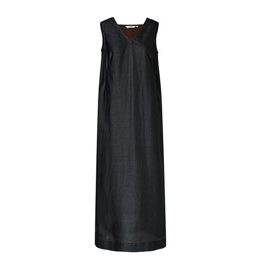 TANGY Collection/2025天意精品春季新品中国风女士莨绸连衣裙 商品图4