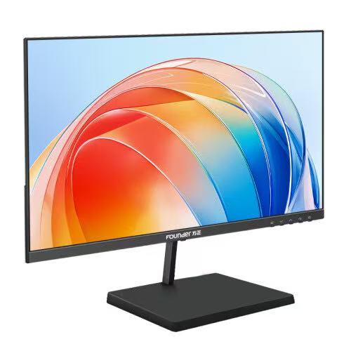 【JY】方正 Founder 27英寸曲面显示器 HDMI+VGA 75Hz1800R FZ27QHV (白色) 商品图0