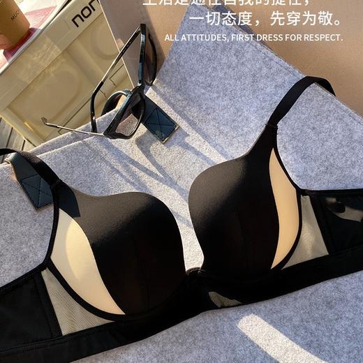 无痕内衣女聚拢小胸显大文胸套装收副乳防下垂性感纯欲风胸罩秋冬2025新款小红书爆款 商品图2