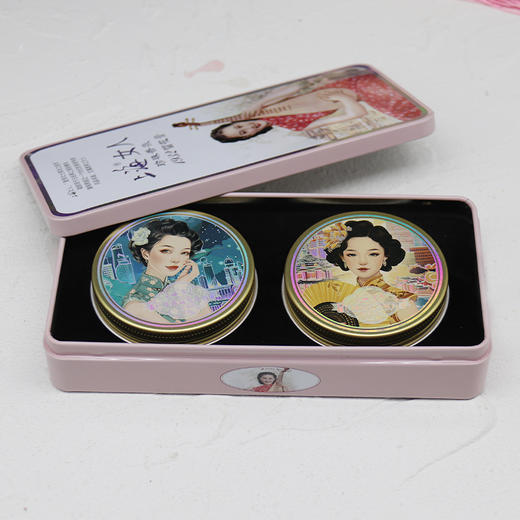 上海女人1932雪花膏（铁盒装）80g*2 商品图3