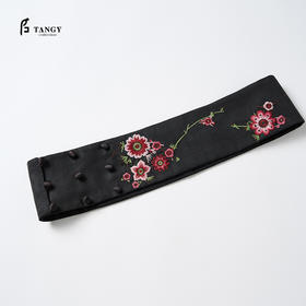 TANGY Collection/2025天意精品春季新品中国风女士莨绸围巾