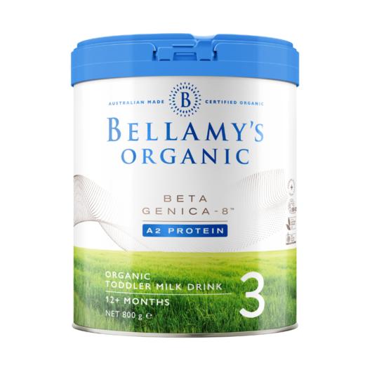 【含税】澳洲贝拉米白金版A2奶粉3段12-24个月800g/罐 商品图0