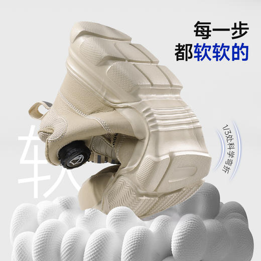 蓝鸥盾劳保鞋男防砸防刺橡塑底四季款欧标4.0凯夫拉科技升级轻便安全鞋 商品图1