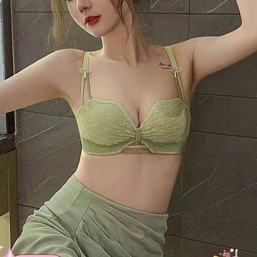 小礼服 可拆卸肩带内衣女防滑聚拢小胸防走光抹胸无钢圈纯欲文胸2025新款爆款小红书同款 商品图0