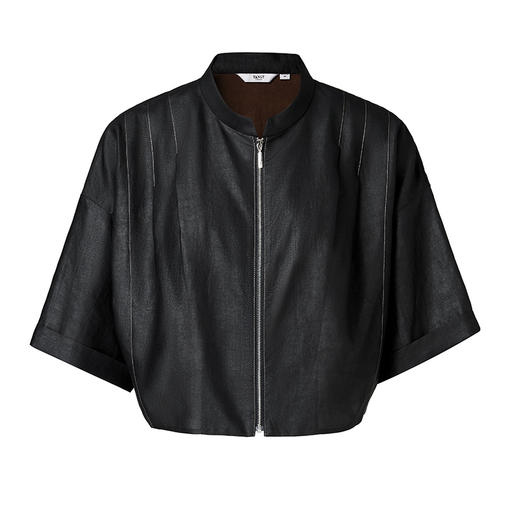 TANGY Collection/2025天意精品春季新品中国风女士莨绸外套 商品图4