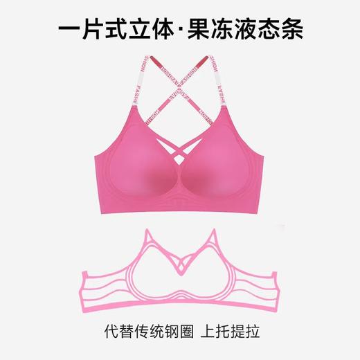 聚拢内衣女小胸显大无钢圈提拉上托收副乳防下垂美背性感无痕文胸2025新款小红书爆款 商品图2