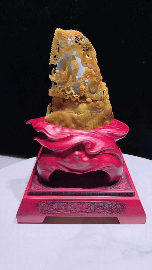 620808翡翠摆件【万佛朝宗】 商品图4