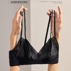 法式丝绒内衣女小胸显大聚拢性感薄款防凸兔耳朵细肩带双提拉文胸2025新款爆款小红书女神同款 商品缩略图1