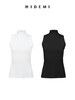HIDEMI 极简小立领高弹力贴身无袖显瘦针织背心 黑色/白色 商品缩略图11