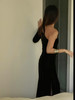 CG｜Diana velvet dress [ 斜肩丝绒连衣裙 ] 商品缩略图0