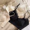 法式性感蕾丝兔耳朵内衣女无痕无钢圈美背抹胸大胸显小文胸罩 商品缩略图3